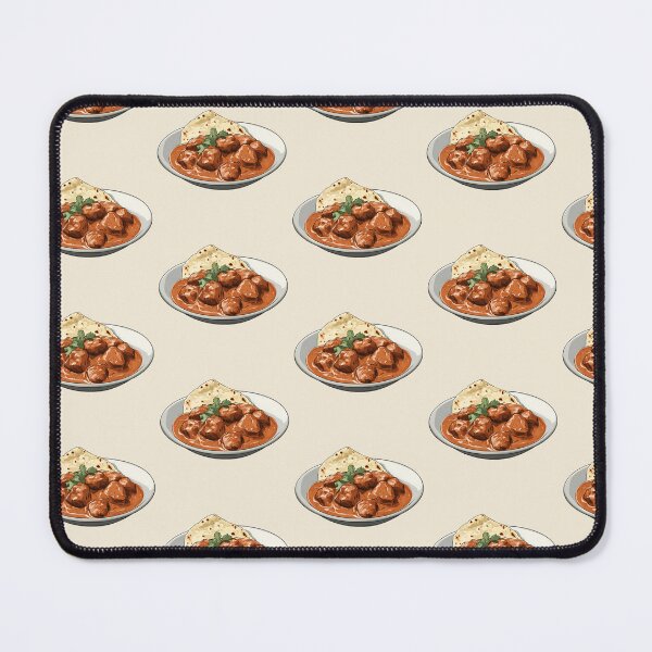 Item preview, Butter Chicken with Naan Bread designed and sold by sakurashorty.