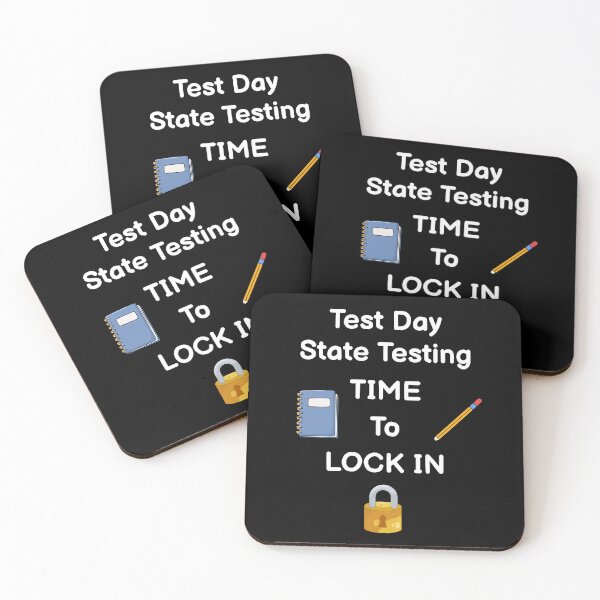 Item preview, Test Day State Testing Time To Lock In Funny Gift For Students designed and sold by WearFine.