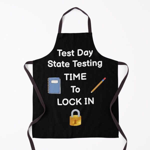 Item preview, Test Day State Testing Time To Lock In Funny Gift For Students designed and sold by WearFine.