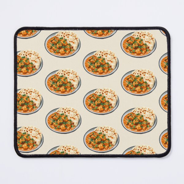Item preview, Butter Chicken with Naan Bread designed and sold by sakurashorty.