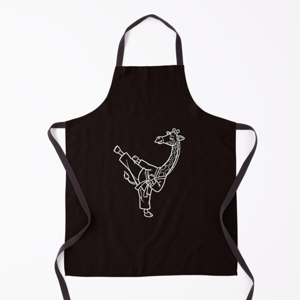 Item preview, Funny Karate Giraffe Cartoon Design designed and sold by ArtPer-design.
