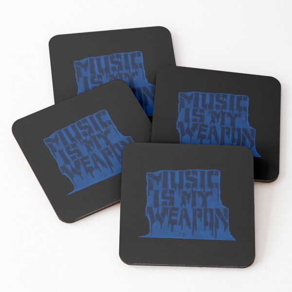 Item preview, Graffiti Music Is My Weapon Blue Variant designed and sold by Grimmlar.