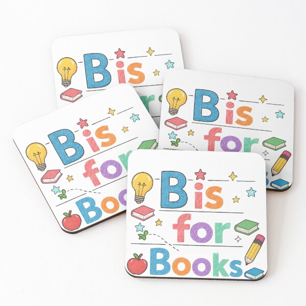 Item preview, Colorful B Is For Books designed and sold by bookclubpress.