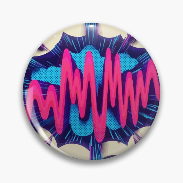 Item preview, Audio Visualizer (Quirky Bursts) designed and sold by shopbloombloom.