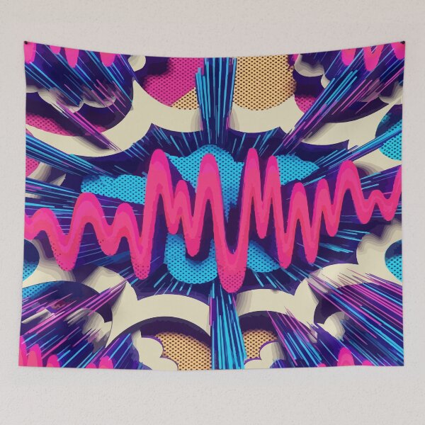 Item preview, Audio Visualizer (Quirky Bursts) designed and sold by shopbloombloom.