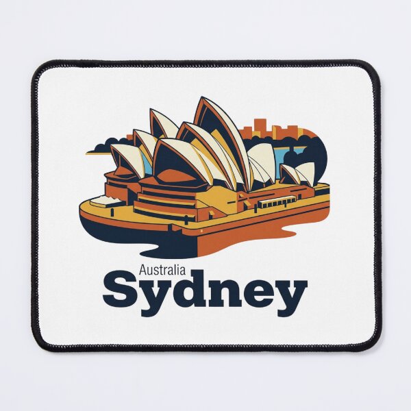 Item preview, Sydney Opera House Bold Retro Graphic Print designed and sold by Inkworksbyshery.