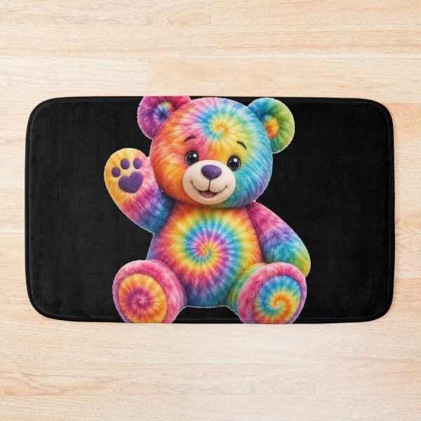 Item preview, Cute Rainbow Tie-Dye Teddy Bear designed and sold by jgvisualarts.