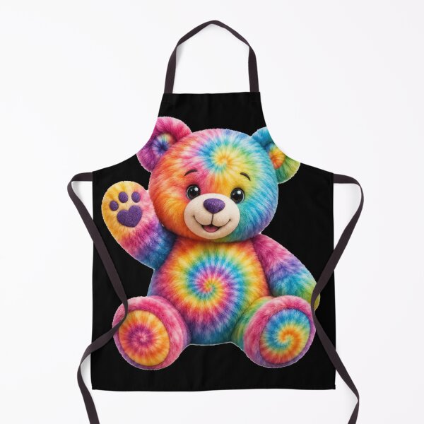 Item preview, Cute Rainbow Tie-Dye Teddy Bear designed and sold by jgvisualarts.