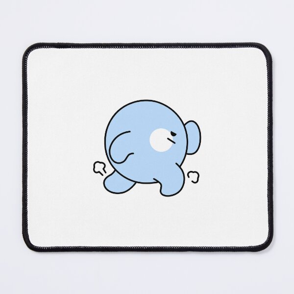 Item preview, Running cyan circle man designed and sold by B.A Design.