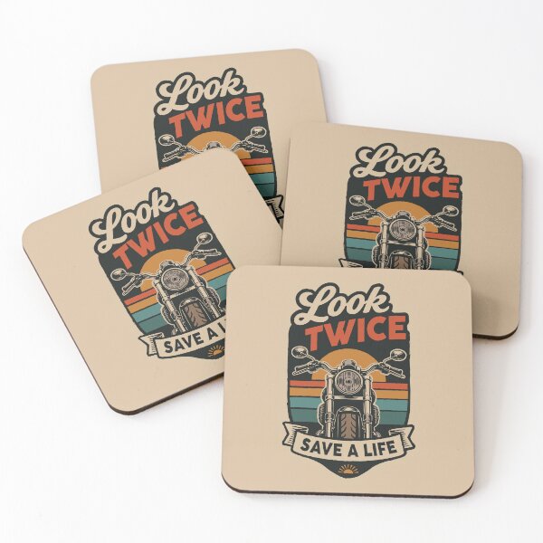 Item preview, Look Twice, Save a Life - Retro designed and sold by MaddiLoppnow.