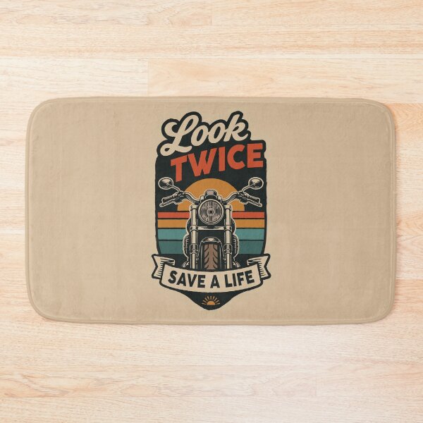 Item preview, Look Twice, Save a Life - Retro designed and sold by MaddiLoppnow.