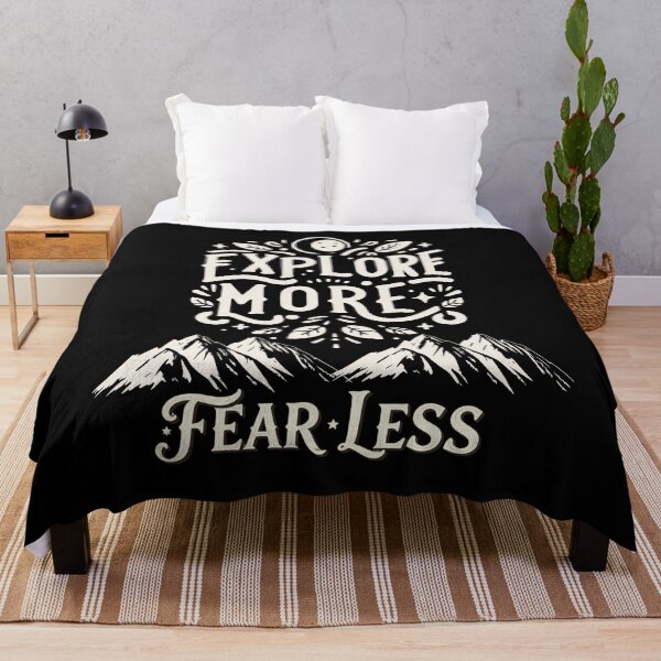 Item preview, EXPLORE MORE FEAR LESS designed and sold by gomood.