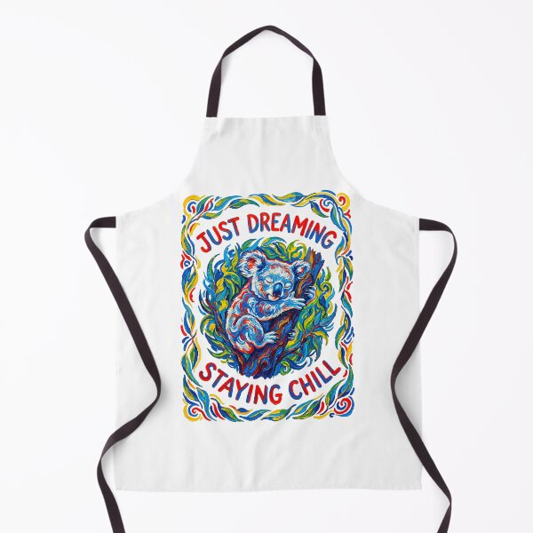 Item preview, Just Dreaming Staying Chill Colorful Koala designed and sold by TeeARTHY.