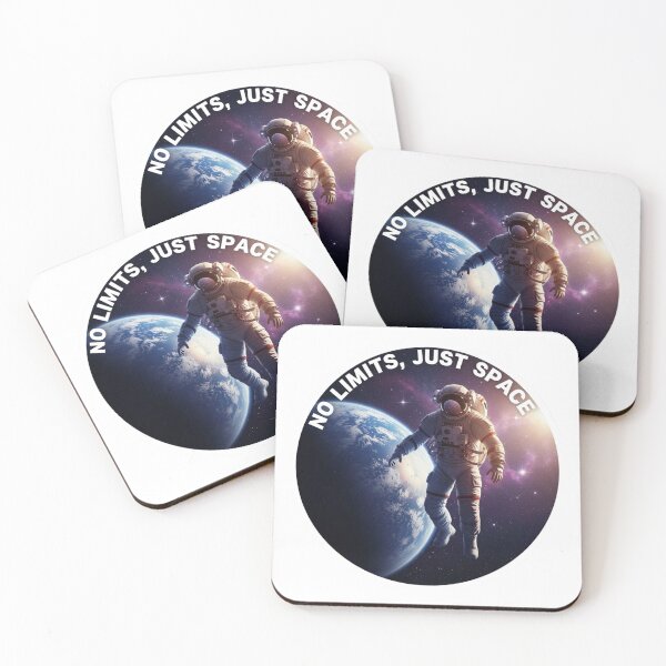 Item preview, No Limits, Just Space – Astronaut Freedom Design | Break Boundaries Cosmic Art designed and sold by Altair_.