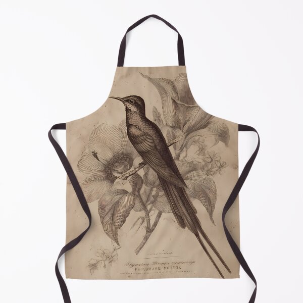 Item preview, Beija-Flor-Tesoura — Gravura Botânica Vintage | Atlantic Forest designed and sold by AtlanticForest.