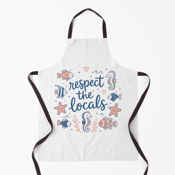 Item preview, Respect The Locals Sea Life designed and sold by bookclubpress.