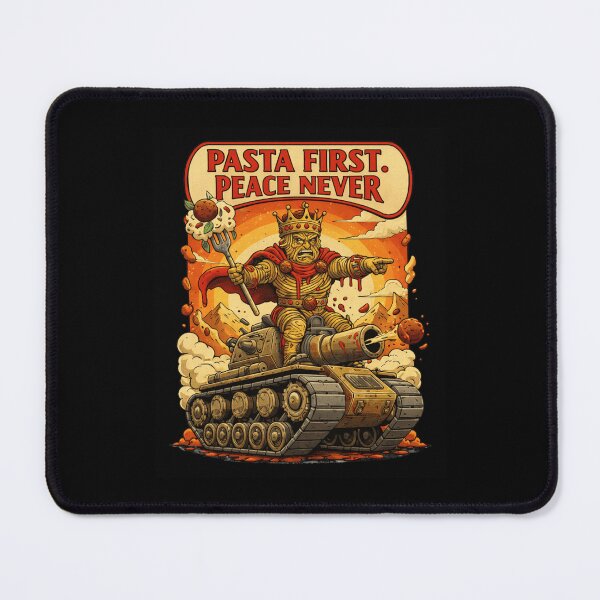 Item preview, Pasta First Peace Never Funny Spaghetti Tank King T-Shirt Sarcastic Foodie Gift  designed and sold by Cree8if.