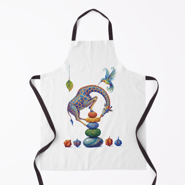 Item preview, Surreal Balancing Giraffe And Hummingbird  designed and sold by TeeARTHY.