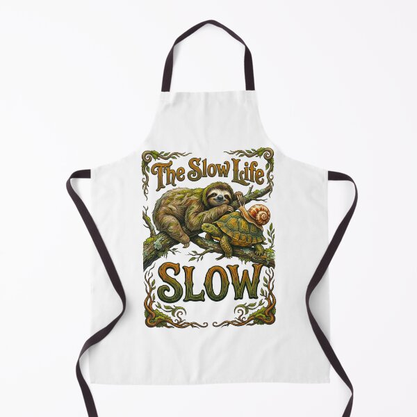 Item preview, Slow Life Sloth And Turtle designed and sold by TeeARTHY.