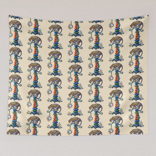 Item preview, Surreal Leopard Balancing On Stones Vintage designed and sold by TeeARTHY.