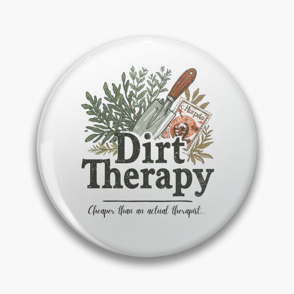 Item preview, Dirt Therapy Gardening Shirt designed and sold by Atmospheric Threads.