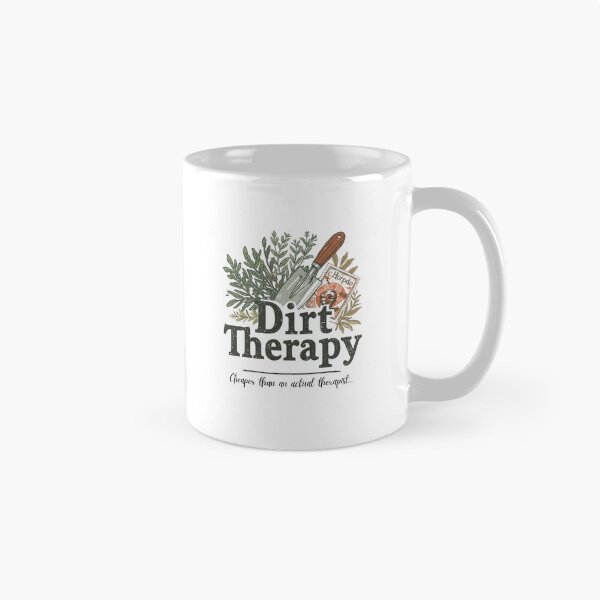 Item preview, Dirt Therapy Gardening Shirt designed and sold by Atmospheric Threads.