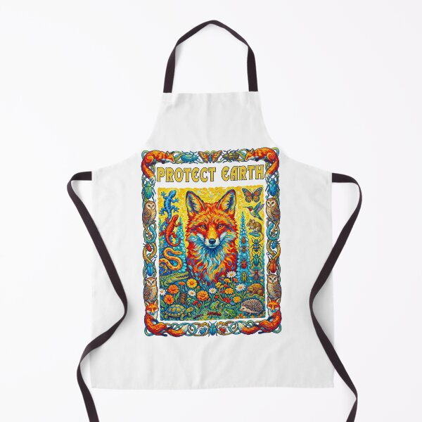 Item preview, Protect Earth Colorful Fox Wildlife designed and sold by TeeARTHY.