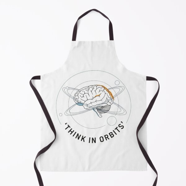 Item preview, Think in Orbits – Creative Mind Space Design | Brain Galaxy Minimalist Aesthetic designed and sold by Altair_.