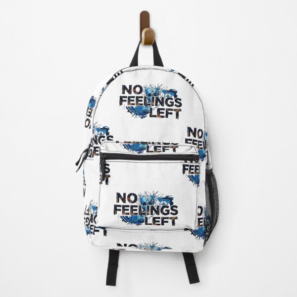Item preview, Distressed "No Feelings Left" Skull Graphic - Dark Aesthetic designed and sold by No Excuses .