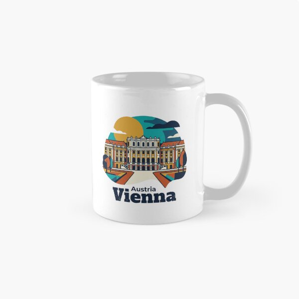 Item preview, Vienna Schonbrunn Palace Bold Retro Graphic Art designed and sold by Inkworksbyshery.