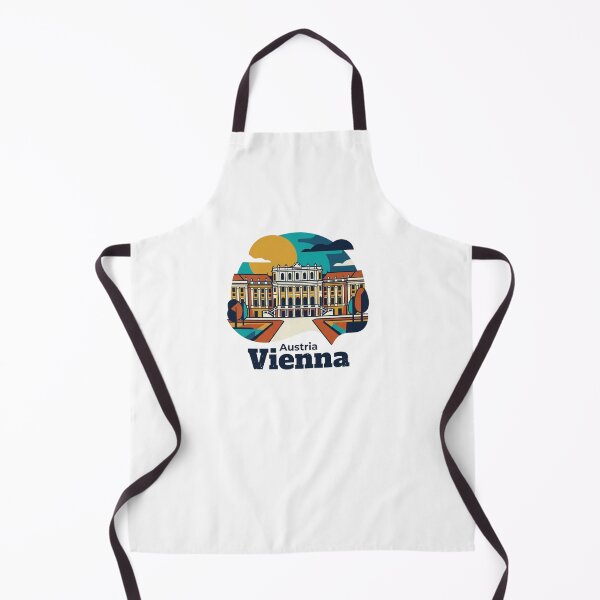 Item preview, Vienna Schonbrunn Palace Bold Retro Graphic Art designed and sold by Inkworksbyshery.