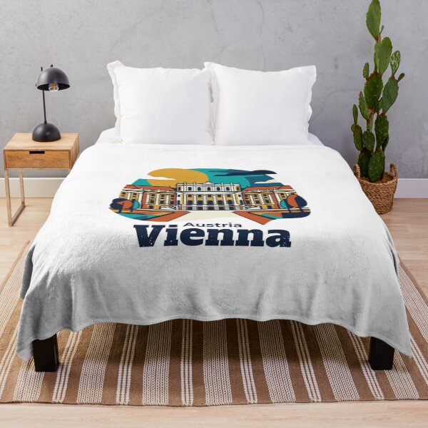 Item preview, Vienna Schonbrunn Palace Bold Retro Graphic Art designed and sold by Inkworksbyshery.