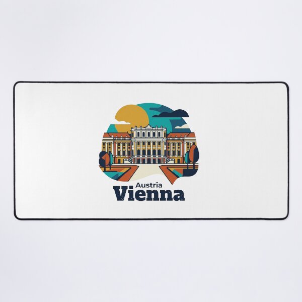 Item preview, Vienna Schonbrunn Palace Bold Retro Graphic Art designed and sold by Inkworksbyshery.