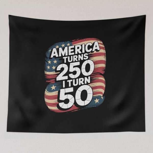 Item preview, America Turns 250 I Turn 50 designed and sold by Naitsebas.