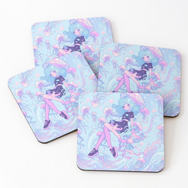 Item preview, Jellyfish Princess in a Sea of Bubbles designed and sold by SweetSighren.