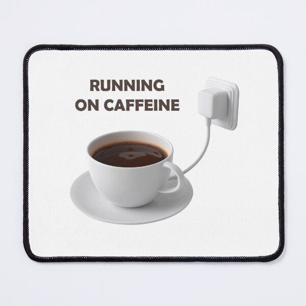 Item preview, A cup of coffee connected to an electrical outlet via a cable and plug designed and sold by JacekKita.
