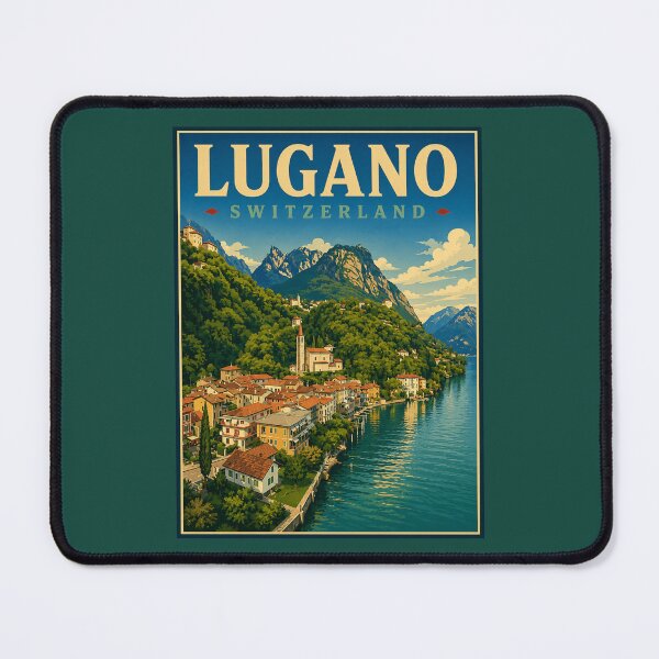 Item preview, Lugano - Switzerland designed and sold by GoodOldVintage.