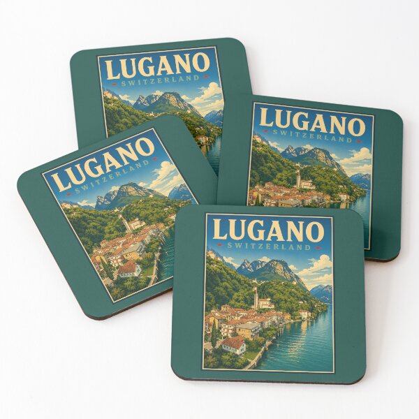 Item preview, Lugano - Switzerland designed and sold by GoodOldVintage.