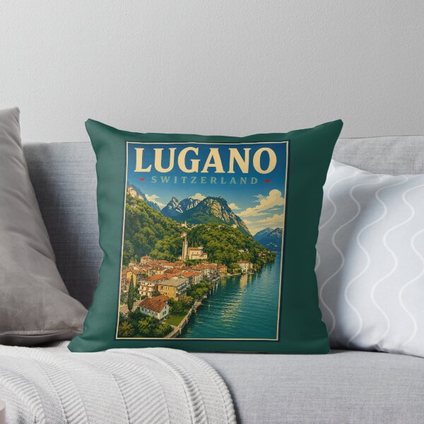 Item preview, Lugano - Switzerland designed and sold by GoodOldVintage.