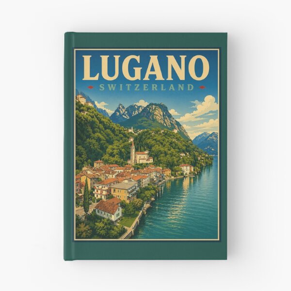 Item preview, Lugano - Switzerland designed and sold by GoodOldVintage.