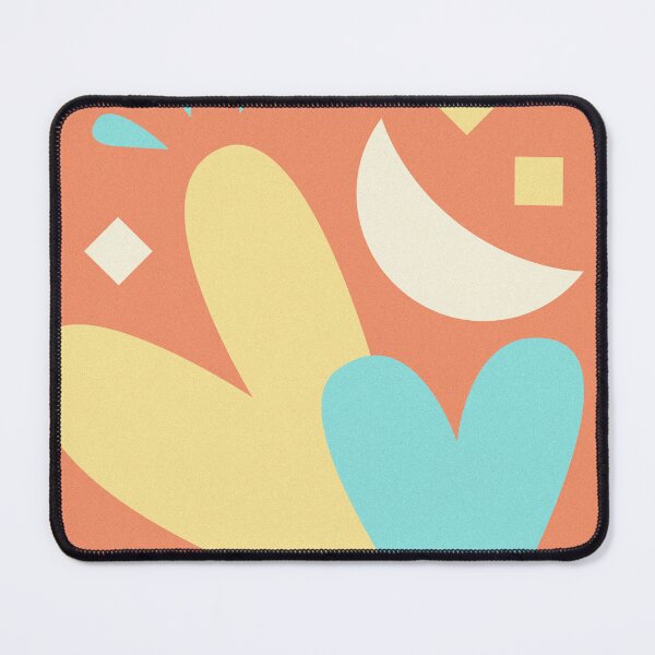 Item preview, Retro Pastel Hearts - Memphis Style Abstract Art designed and sold by The Nomadic Designs.