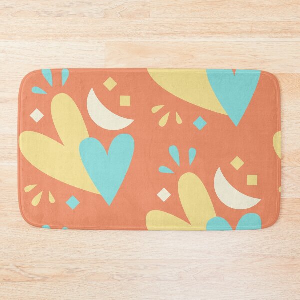 Item preview, Retro Pastel Hearts - Memphis Style Abstract Art designed and sold by The Nomadic Designs.
