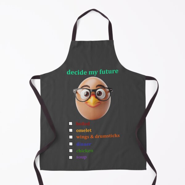 Item preview, Egg ask Decide My Future Text Art designed and sold by Museum Of Non-Existing Art.