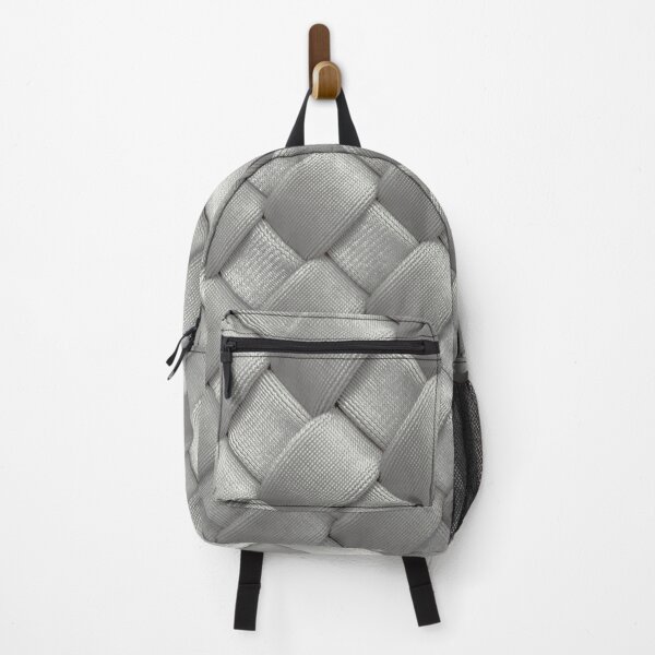 Item preview, Fabric weave set on diagonal in silver gray. designed and sold by MYTOPSHELF.