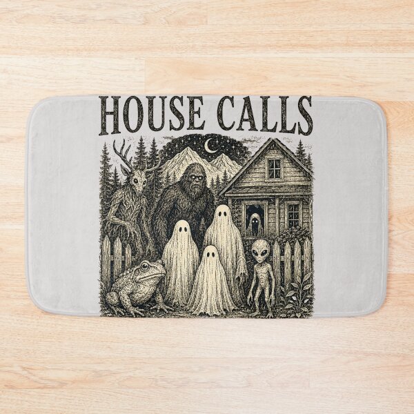 Item preview, Keep Wild Places Wild Bigfoot Ghost Alien Cryptid Humor designed and sold by bosamji.