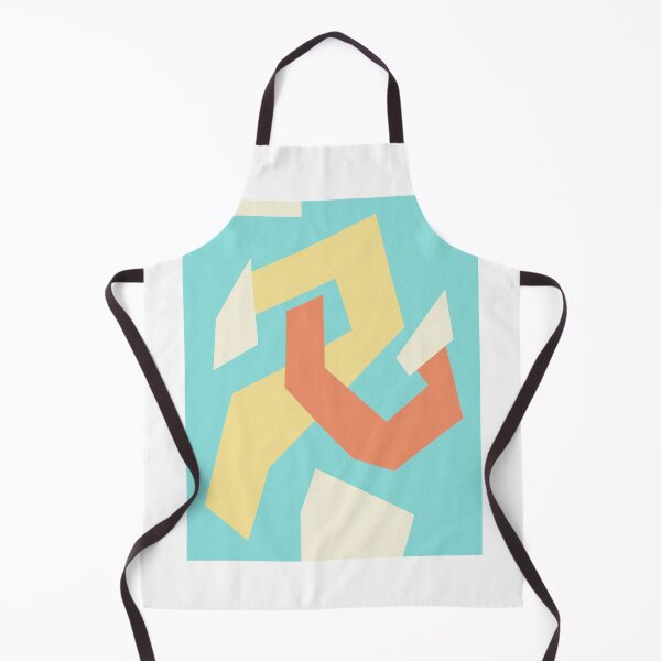 Item preview, Geometric Ribbon Flow - Minimalist Pastel Abstract designed and sold by The Nomadic Designs.