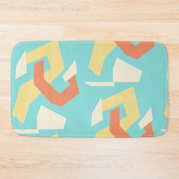 Item preview, Geometric Ribbon Flow - Minimalist Pastel Abstract designed and sold by The Nomadic Designs.