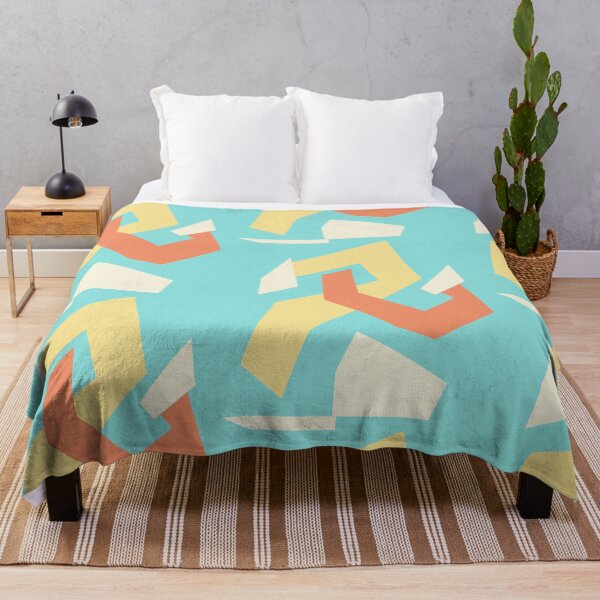 Item preview, Geometric Ribbon Flow - Minimalist Pastel Abstract designed and sold by The Nomadic Designs.