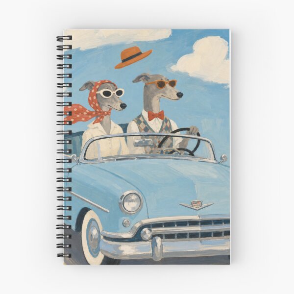 Item preview,  Retro Greyhound Road Trip in Vintage Convertible designed and sold by Creatby7030.