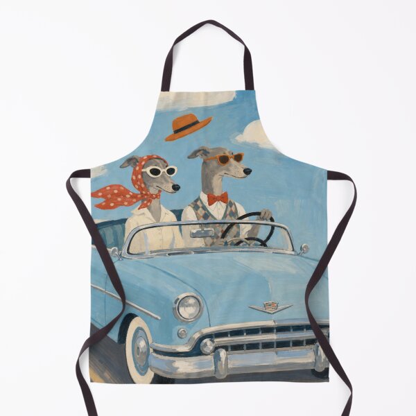 Item preview, Retro Greyhound Road Trip in Vintage Convertible designed and sold by Creatby7030.